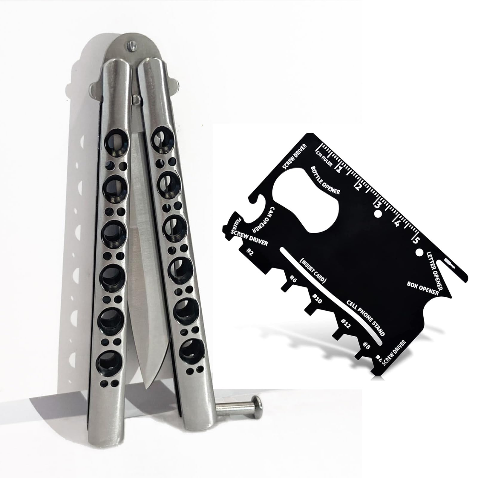 GOFlipping Outdoor Camping Gear with Great Grip, Suitable for Hiking, Adventure, Survival Tool