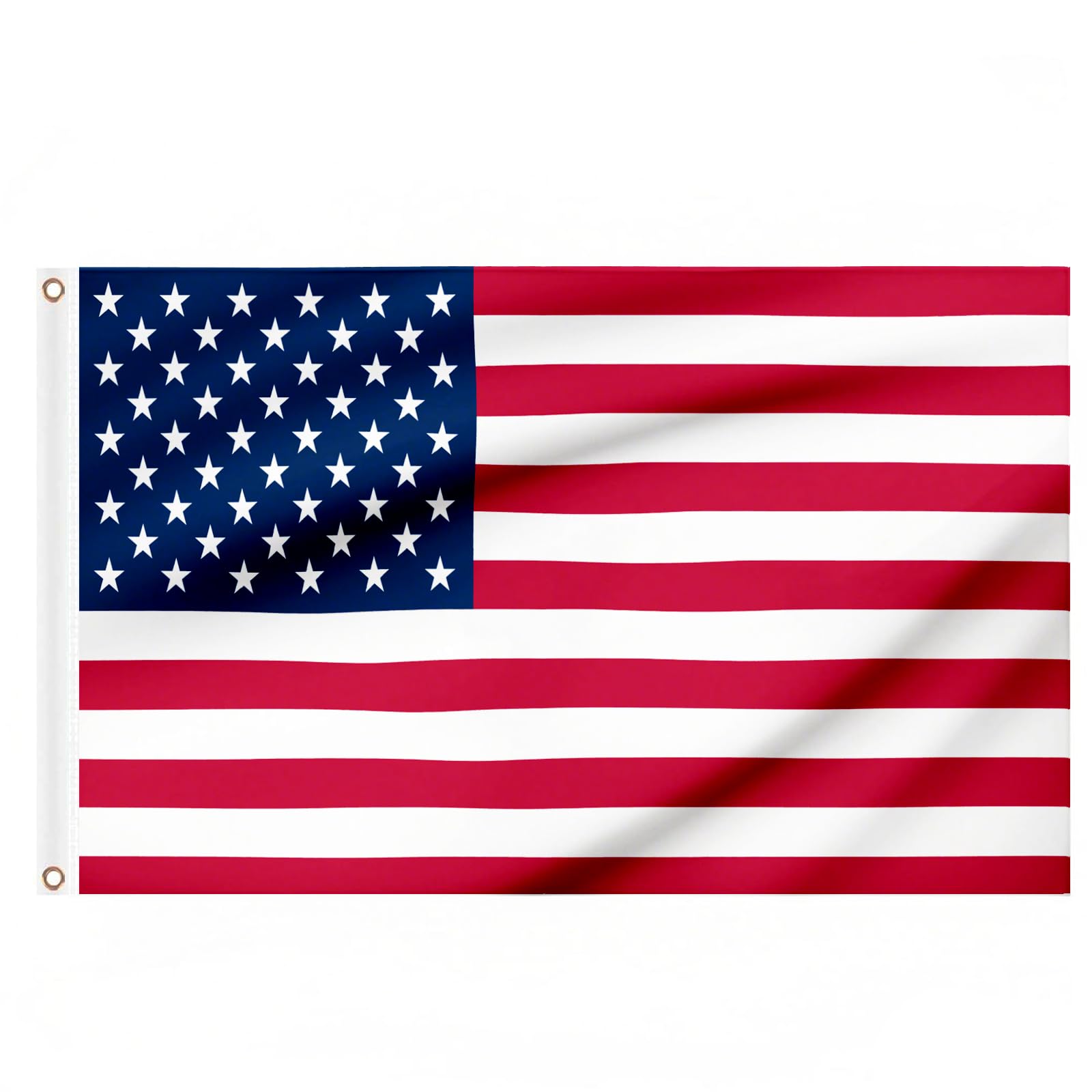 USA Flagge 90x150 cm - Amerikanische Nationalfahne aus Polyester mit Messingösen und Doppelnähten - Für Garten, 4. Juli, USA Deko & Veranstaltungen