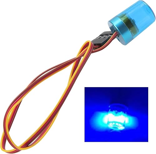 Miniatura 6 de 2 luces LED multifunción con luces LED de alarma intermitente giratoria compatible con 110 TRX4 SCX10 RC Crawler Car 114 Tamiya Tractor RC Truck
