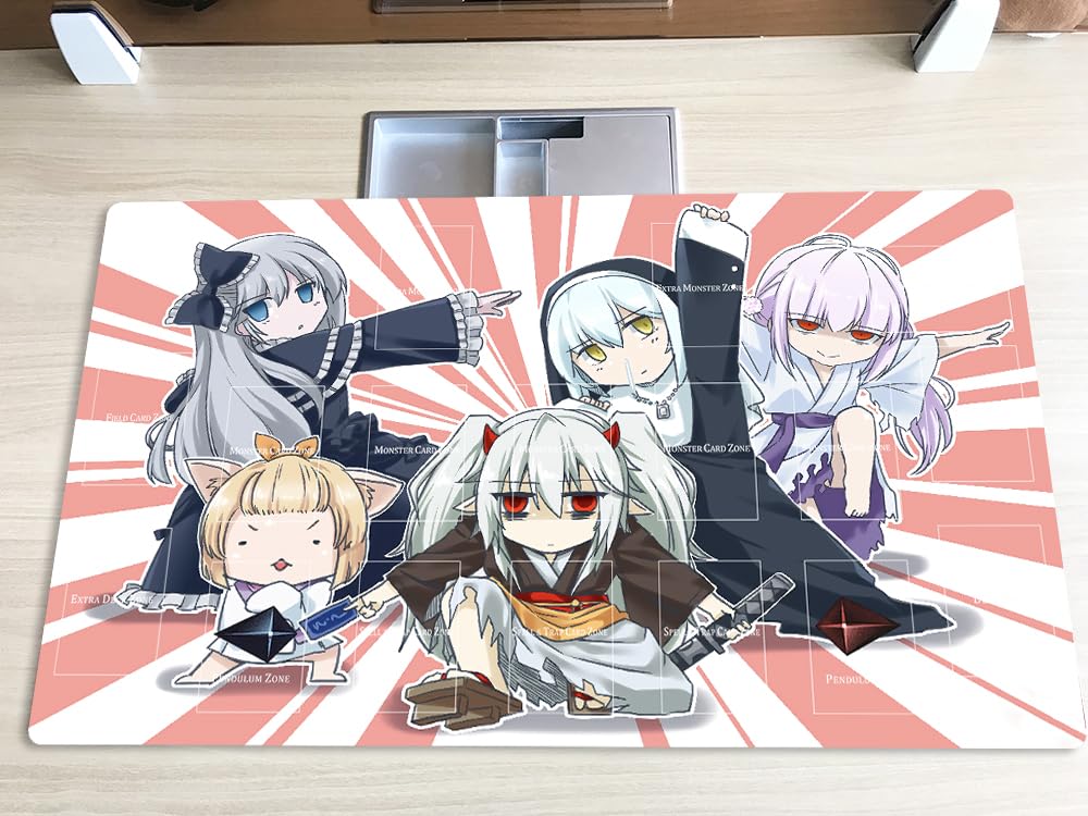 Amazon.com: New Mlikemat Playmat Ghost Belle & Haunted Mansion TCG