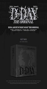 ミュージック Agust D'D-DAY' The Original POSTER SET SUGA Agust D - Tour D-day The Original - Amazon.com Music