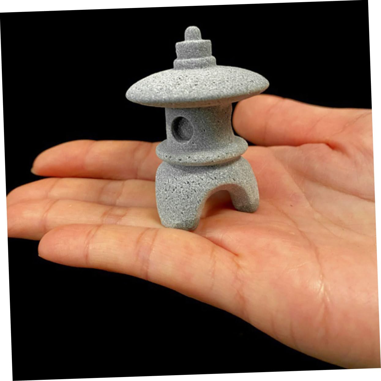 Toyvian 5 Sätze Mini Garten Ornament Teiliges Deko Mit Laterne Für Zen Für Garten Und Innenräume Geschenkidee Für Gartenliebhaber 3 Stück * 5