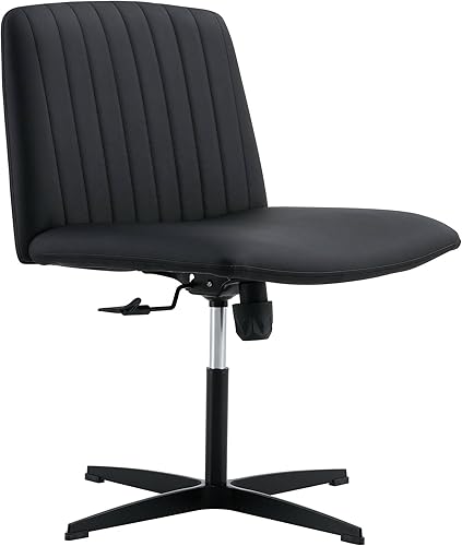 Silla de escritorio de oficina sin reposabrazos, silla de tocador con respaldo medio, ergonómica para oficina en casa, silla de computadora, cómoda