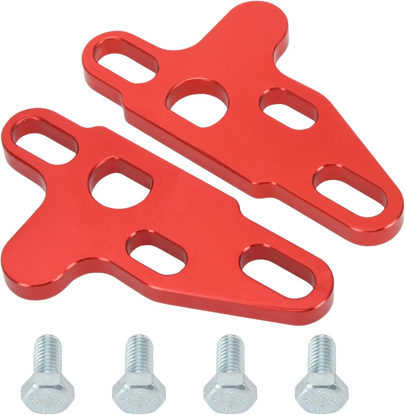 Oil Pump Alignment Tool Billet Aluminium Oil Pump Guide Kit Cam Swap Pickup Tube Girdle Brace Hold Down Installation Tool for Gen V Lt1 Lt4 Lt5 L83 L86 L87 Engines (red)