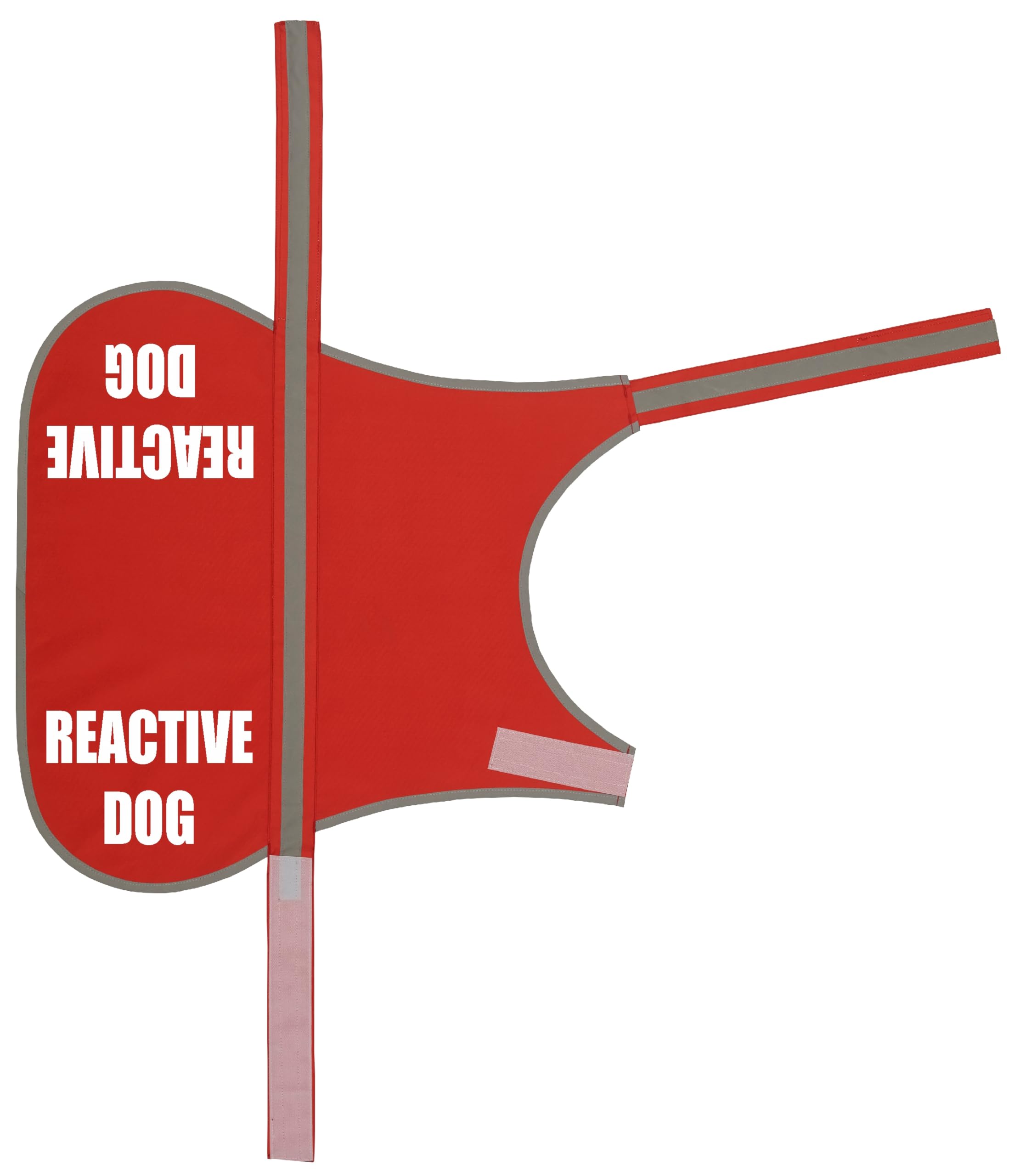 Flexi-Print Reactive Dog Vest - Personalized Hi Vis Reflective Coat, Service Vest, Nervous Products, Hi Viz, Warning, Training, Walking Accessories