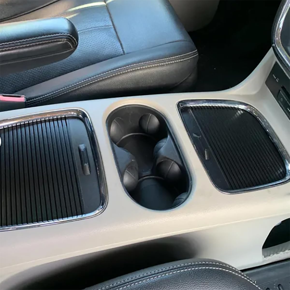 Center Console Replacement Sliding Cover for Dodge Caravan(2011-2019), Also Applicable for Chrysler Town & Country(2012-2019)