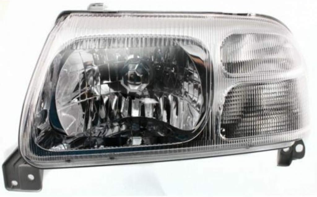 CarLights360 For 1999-2005 Suzuki Grand Vitara Pair Headlights Driver and Passenger Side Assembly Unit SZ2502104, SZ2503104 | 35320-65D01, 35120-65D01