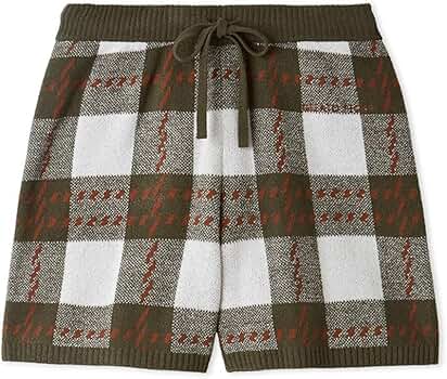 新品上下2点SET ジェラピケ　エアモコチェックジャガードカーデ&ショートパンツ Amazon | ジェラートピケ レディース エアモコチェックジャガード