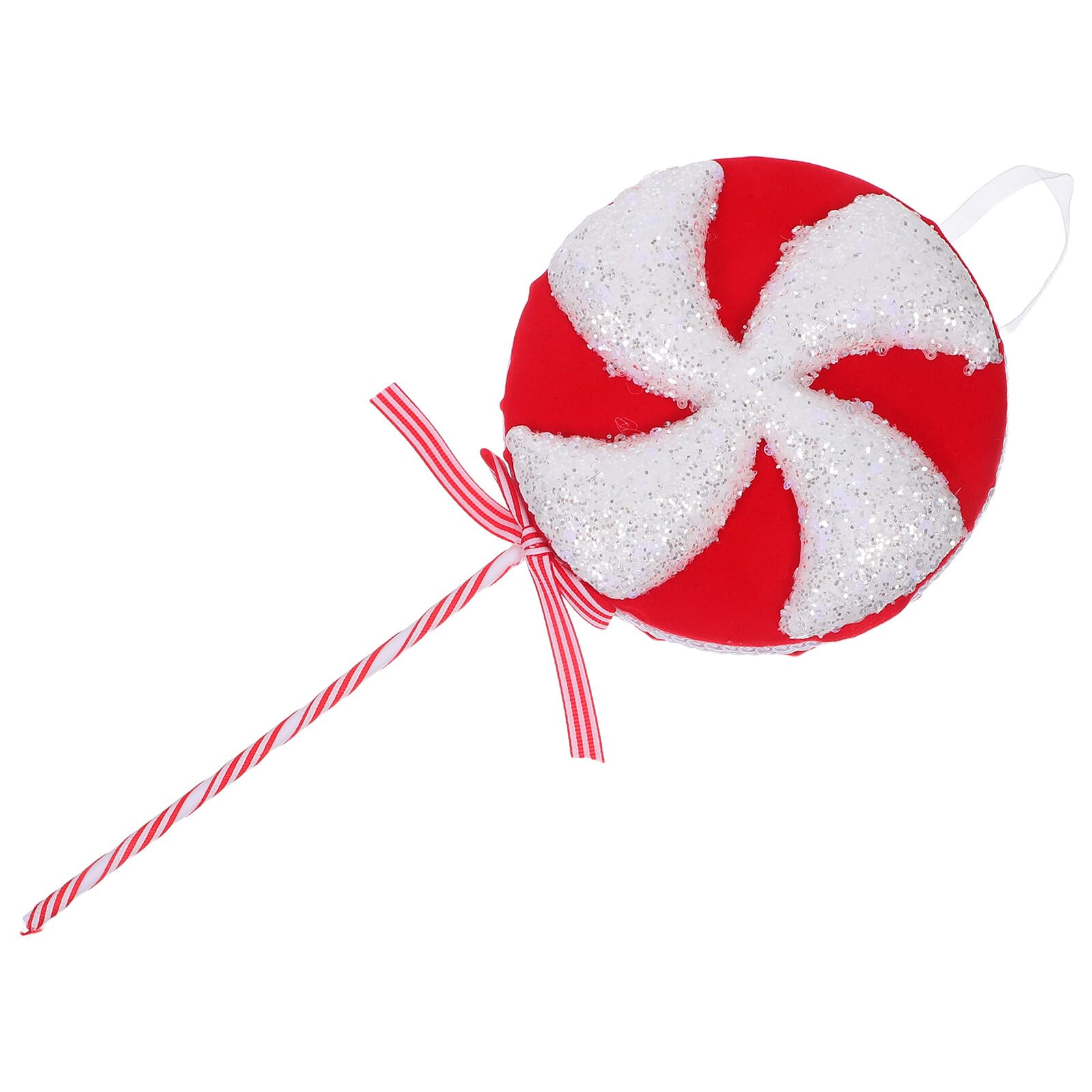 Ornements sucette Noël grand modèle en foam pour sapin et murs