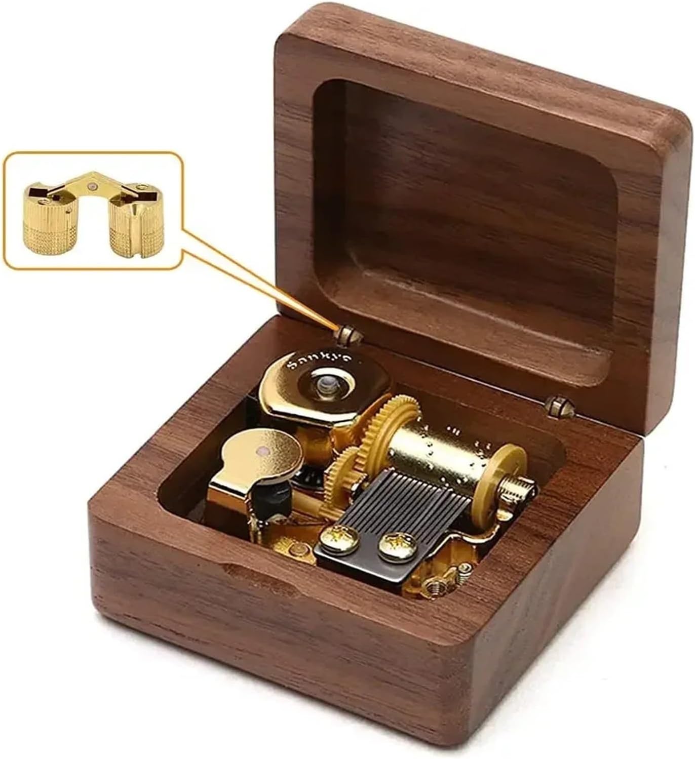 1/2pc Coppe Brass Barrel Hinge Hidden Cabinet Cylindrical Invisible Door Installation Furniture Hardware(16mm)