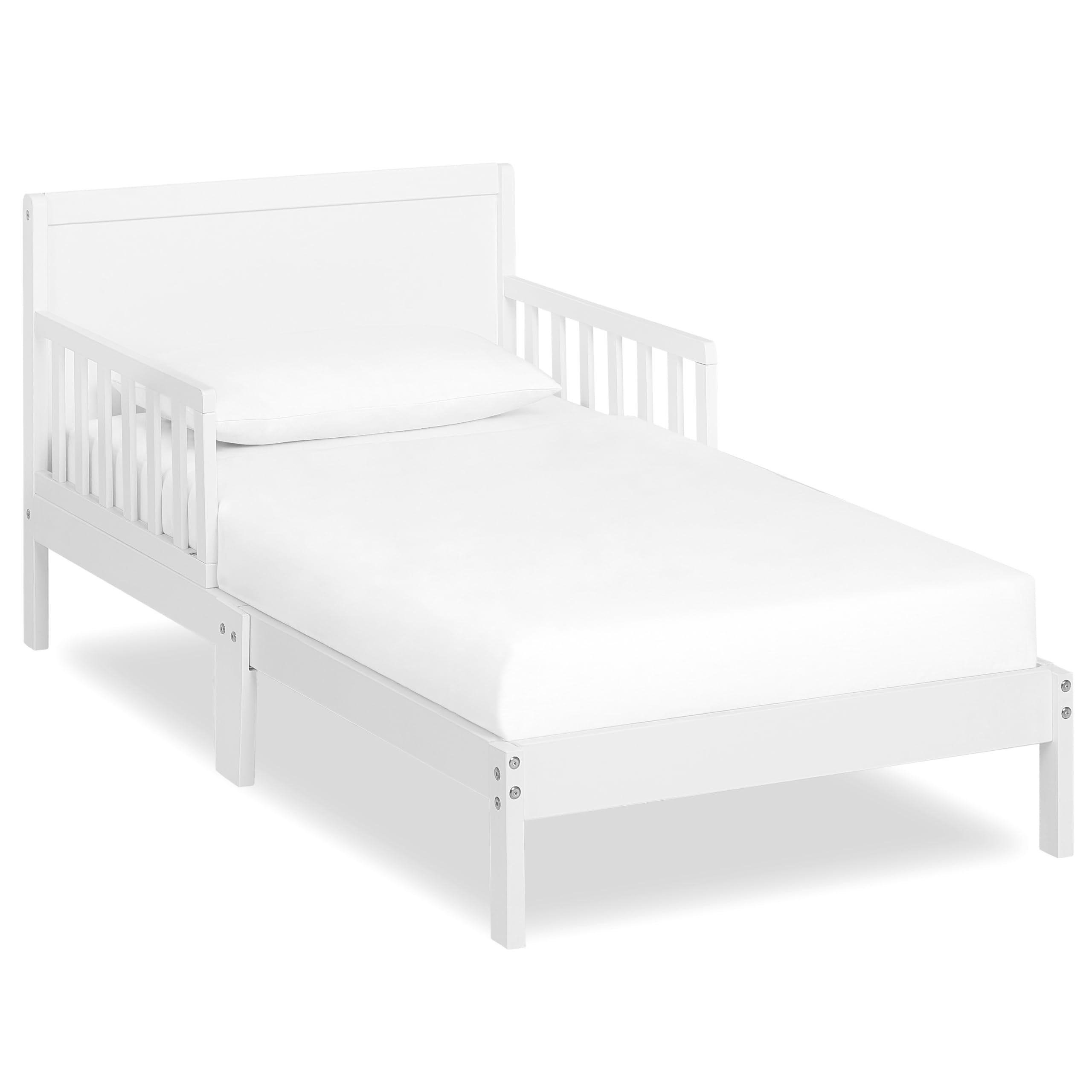 Brookside Toddler Bed, White