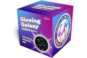 Mesmerizing Jumbo Squishy Ball: Your Cosmic Glow-in-the-Dark Stress Reliever