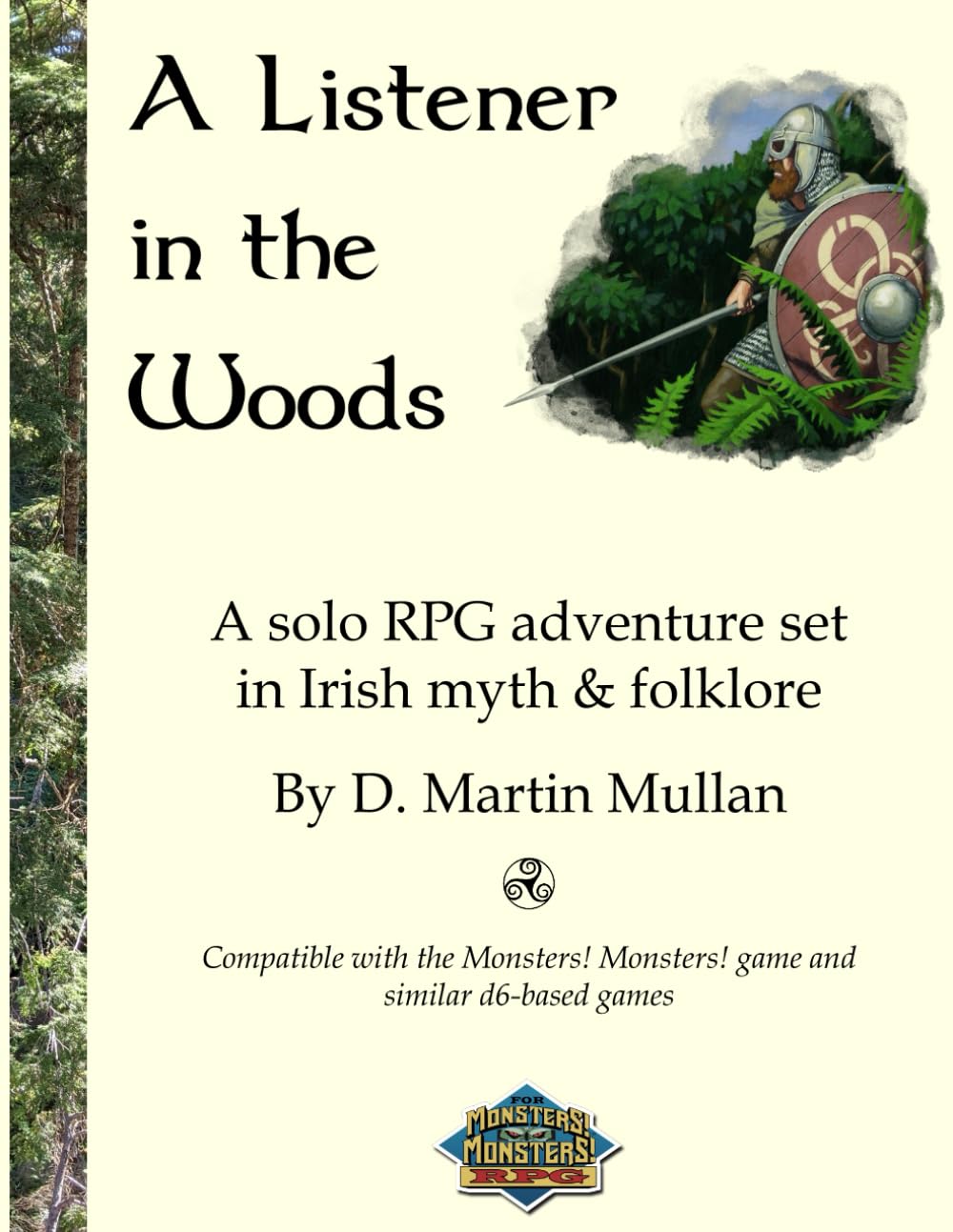 A Listener in the Woods: A solo RPG adventure set in Irish myth and folklore (Inis Ealga: gamebooks set in Irish myth & folklore)