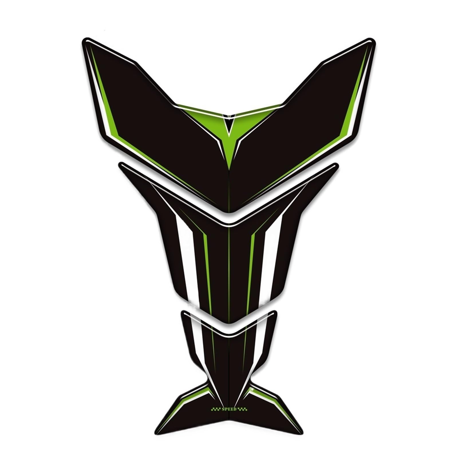 Decoration for Kawasaki Versys Ninja 650 Z650 Fuel Tank Pad Decal 3D Stickers Protection Decals(Design C)