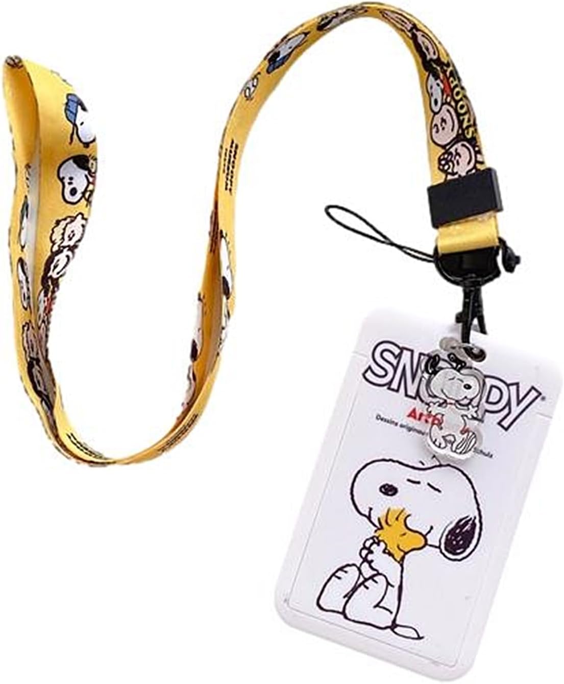Amazon.com: Snoopys Cartoon Dog Sitting Holding Woodstock Characters Id ...