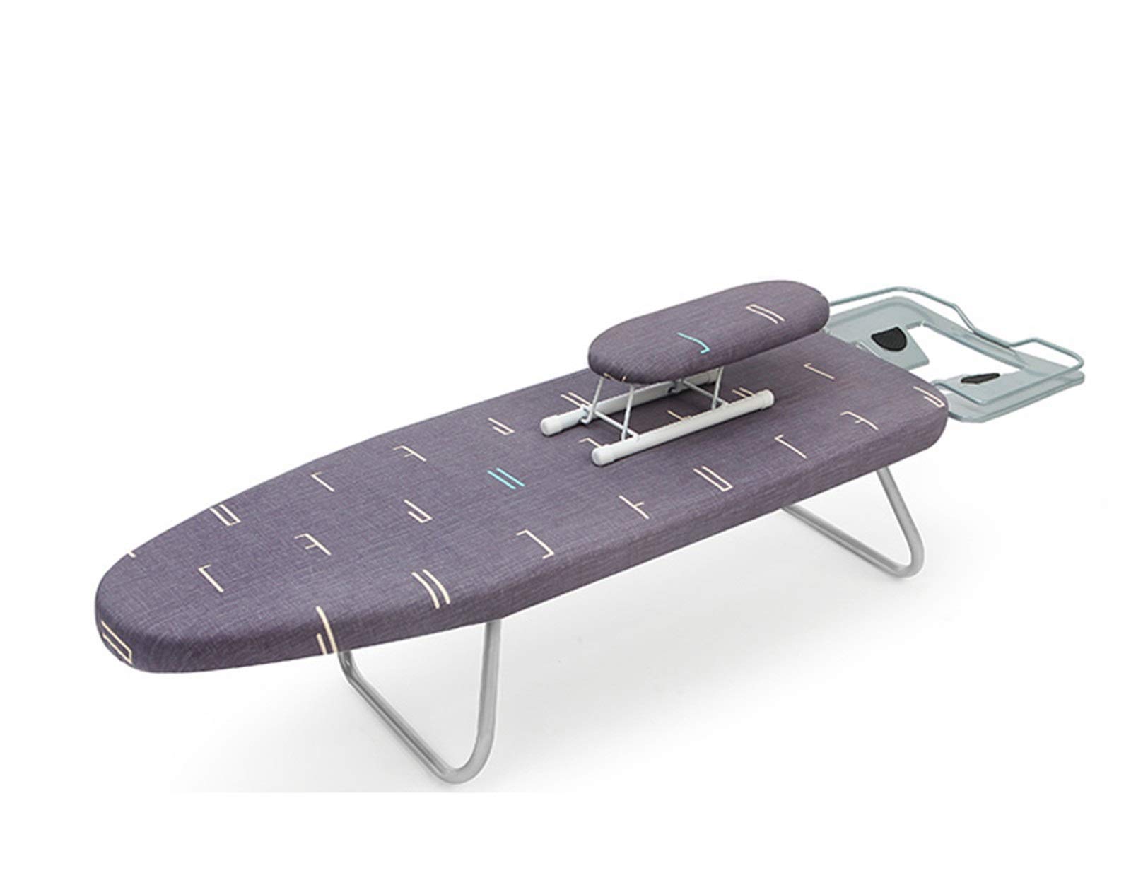 Tabla de Planchar portátil, Mesa de Planchar de Metal de área Grande, Tienda de Ropa, sastrería, Dormitorio, Soporte de Planchado Plegable, fácil de almacenar
