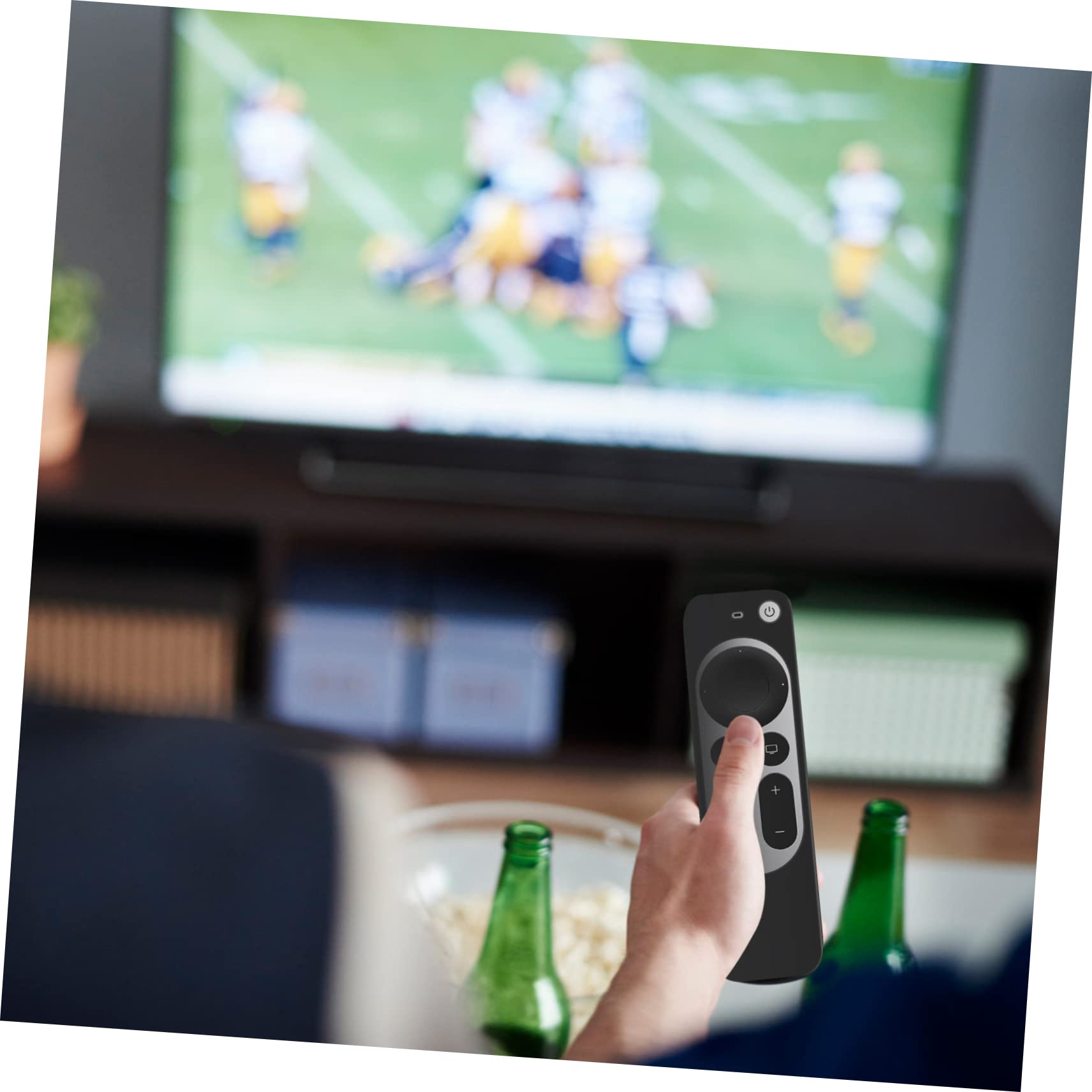 OSALADI 5pezzi Custodia Protettiva Per Telecomando Tv Accessorio Antiscivolo e Resistente Agli Urti Facile Da Rimuovere e Pulire Compatibile Con Tutte Le Funzioni e Punti Di Accesso