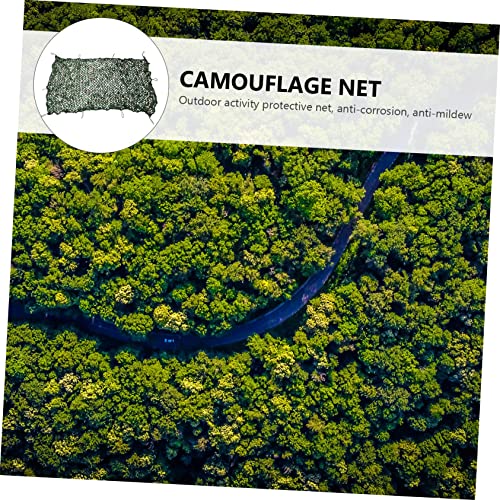 ABOOFAN 1 Peça Rede De Camuflagem Plantas Lona De Acampamento Ao Ar Livre Lona Resistente Pano De So