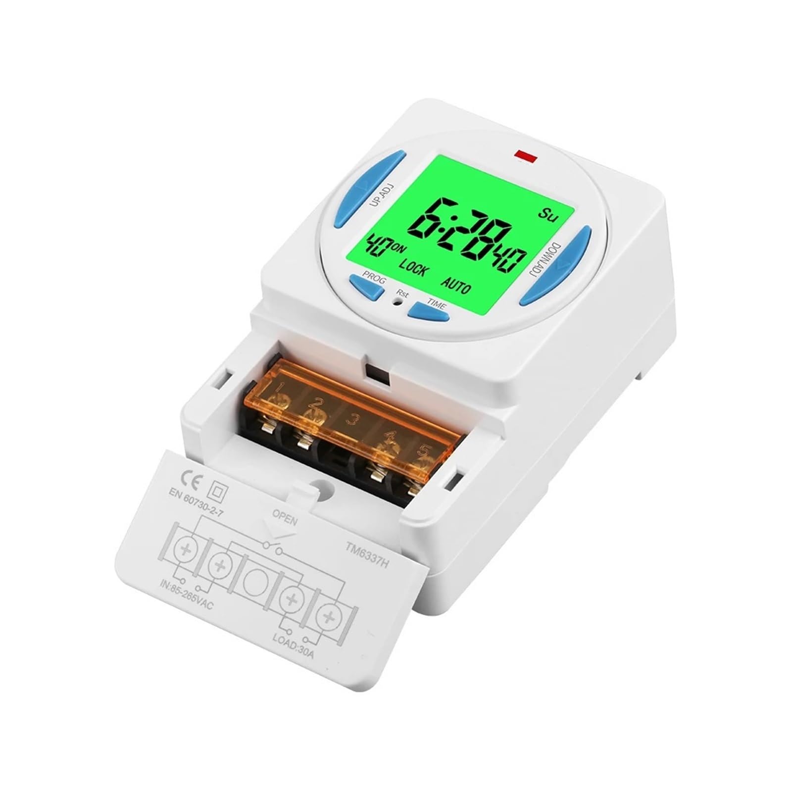 Amazon.co.jp: デジタル 40 グループ学校または工場自動ベルタイマー