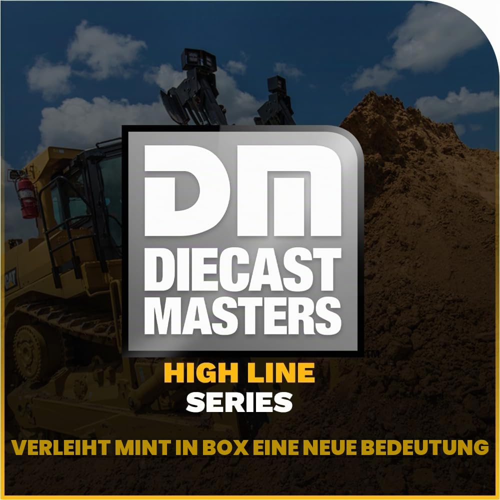 Diecast Masters 1:50 Scale Model Cat D9T Track-Type Tractor, 85944 | In Blechdose, detailgetreuer CAT Kettendozer, ab 14 Jahren, für Sammler geeignet, 85944