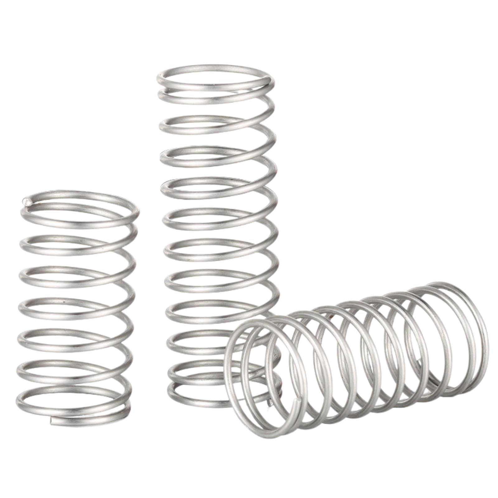 JIEYUZYUO Sus 304 Compression Spring, 2Mm Wire Diameter 15Mm Od/2Mm * 15Mm * 50Mm