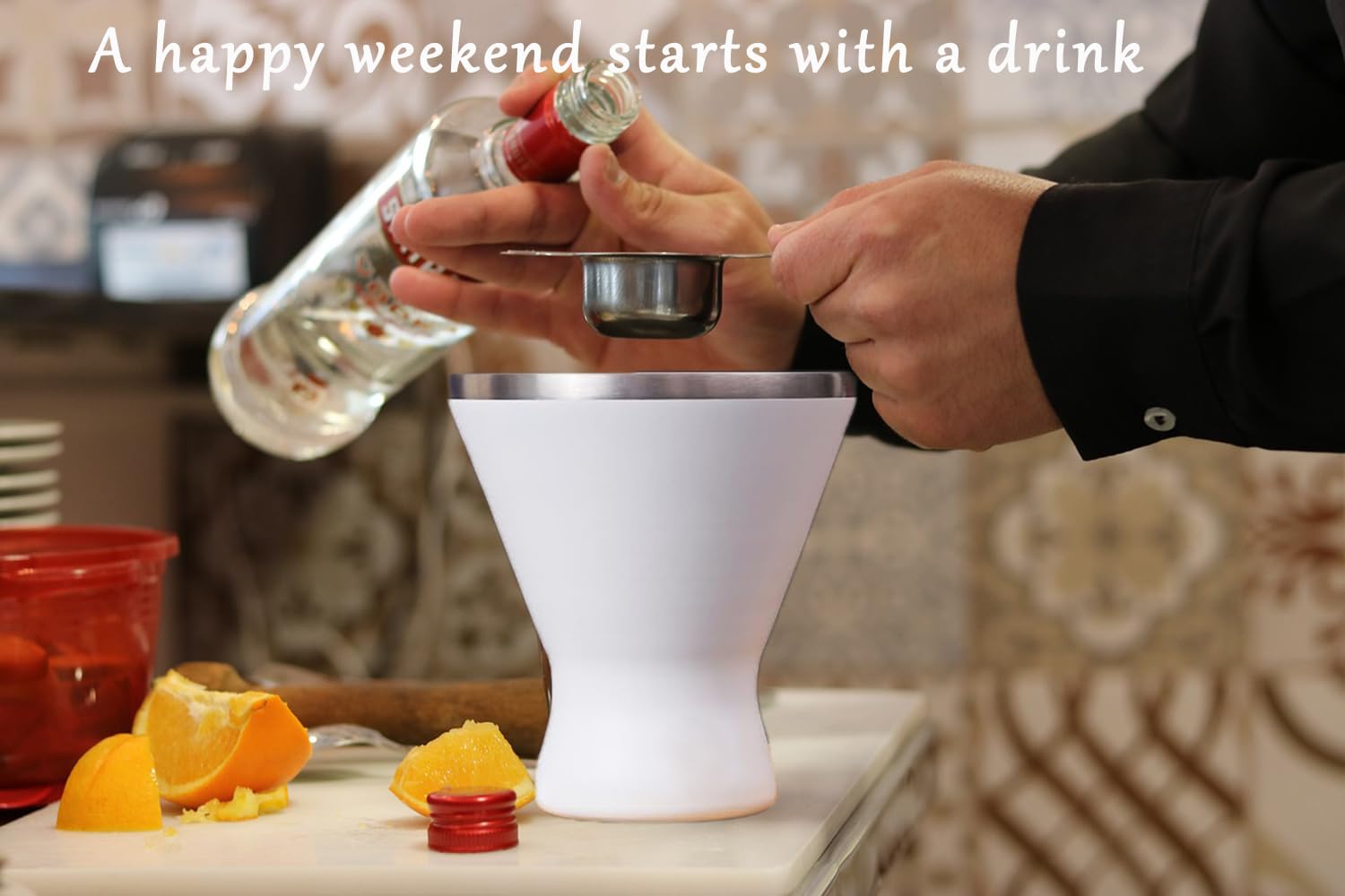 Stainless Steel Martini Glass - Insulated Tumbler for Outdoors -7 Stainless Steel Martini Glass - Insulated Tumbler for Outdoors -7