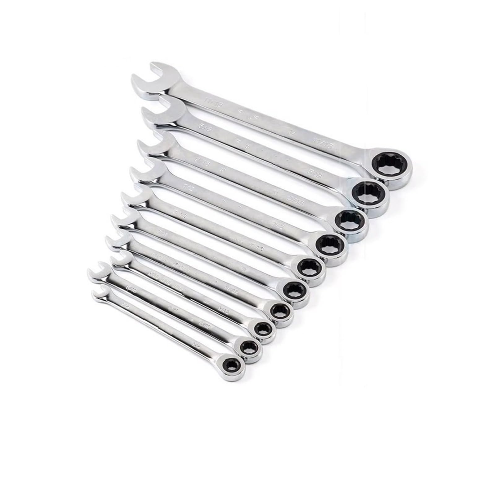 Telescopic Ratchet Zestaw kluczy grzechotkowych 1/4-11/16 cala Klucz dynamometryczny 72 zęby Rozmiar imperialny Lustrzana powierzchnia polerowana mały klucz dynamometryczny