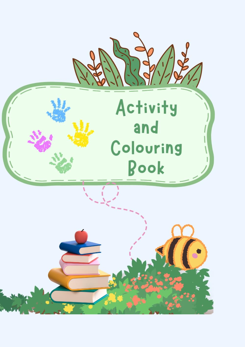 Colouring and activity book for kids