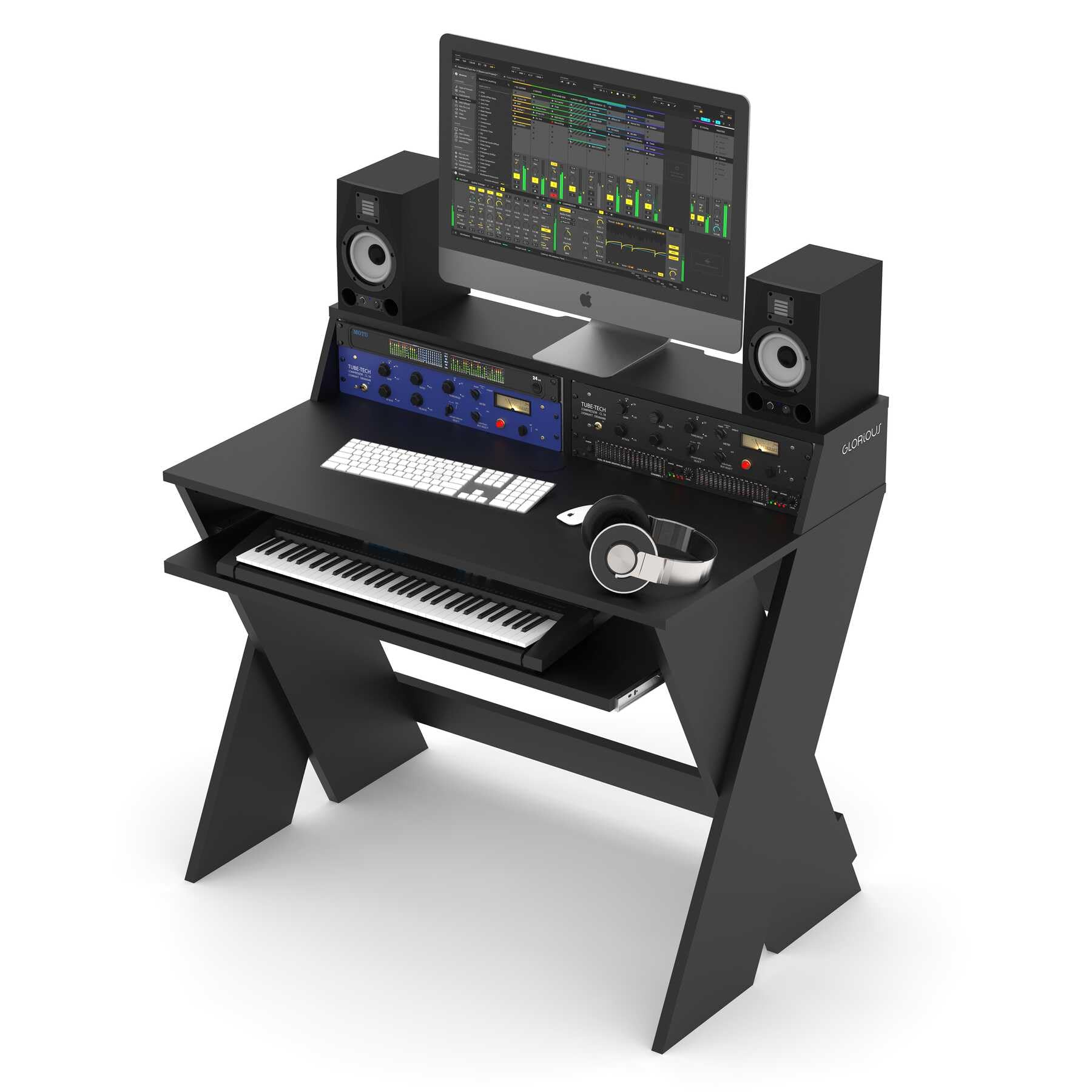 Glorious Sound Desk Compact Black - Bureau de Studio