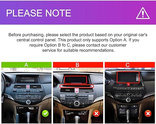 Miniatura 7 de Android Car Stereo for Honda Accord 2008-2013, 10.1 inch Touch Screen Car Radio with GPS Bluetooth WiFi FM Mirror Link + Backup Camera