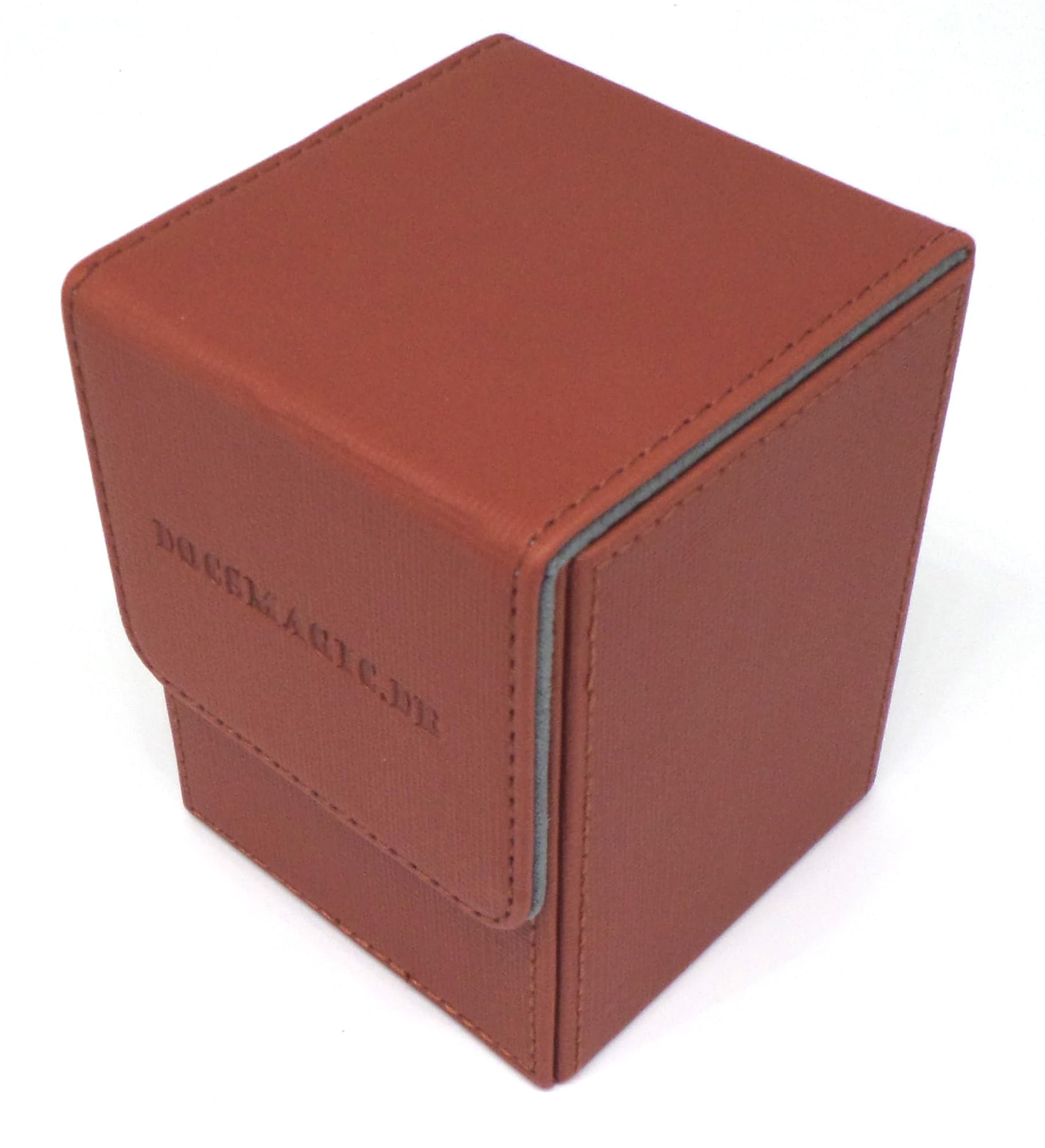 docsmagic.de Premium Magnetic Flip Box (100) Copper + Deck Divider - MTG - PKM - YGO