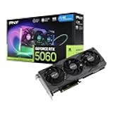PNY NVIDIA GeForce RTX™ 5060 Epic-X™ ARGB OC Triple Fan, Graphics Card (8GB GDDR7, 128-bit, SFF-Ready, PCIe® 5.0, HDMI®/DP 2.1, 2-Slot, NVIDIA Blackwell Architecture, DLSS 4)