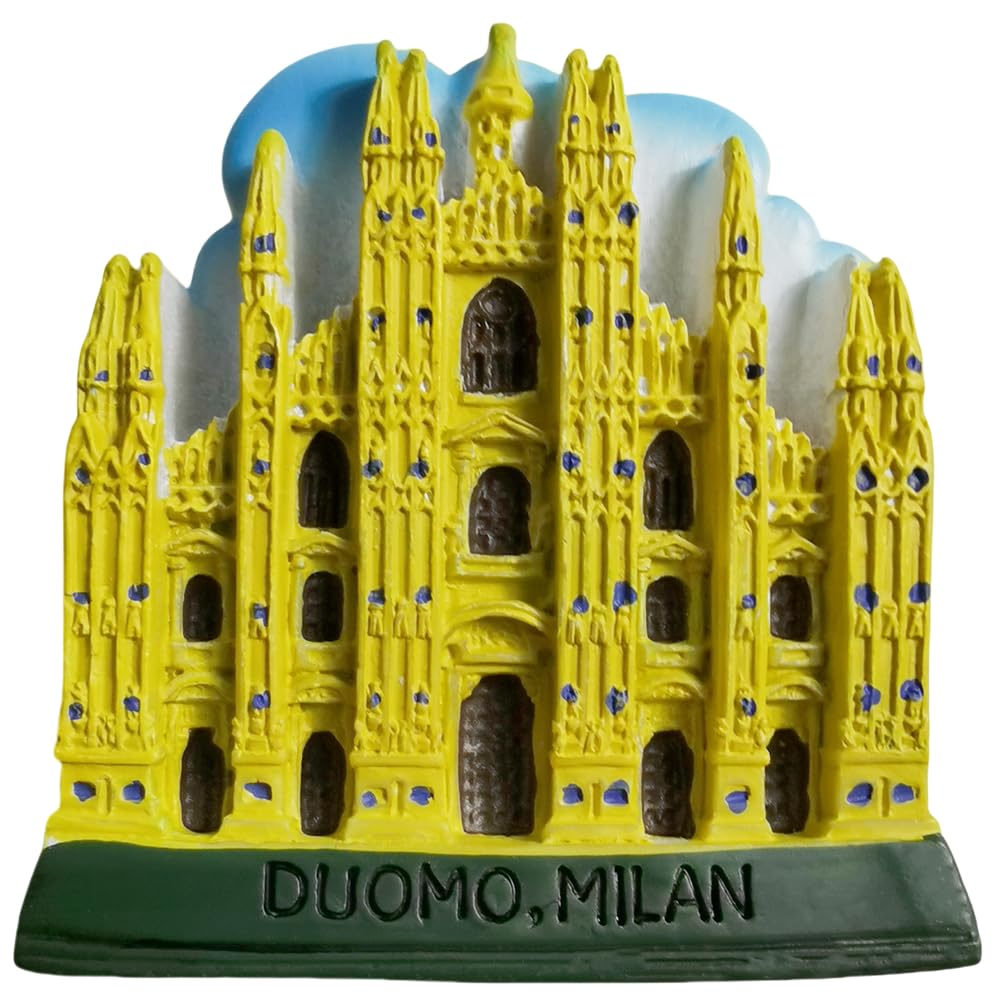 Duomo Cathedral Milan Italy Travel Souvenir Refrigerator Magnet 3D Fridge Decoration Magnet