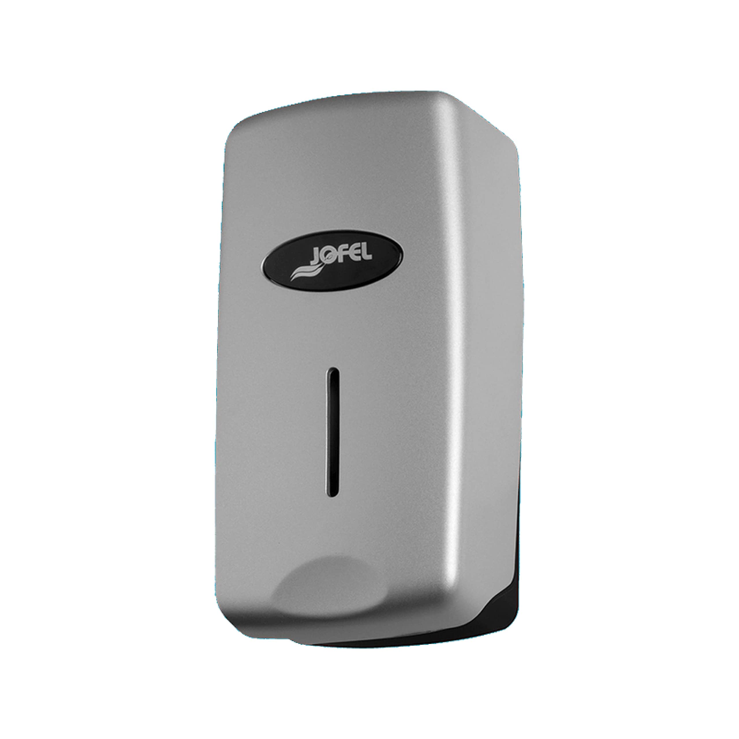 Jofel - Distributore di sapone a parete, ricaricabile con sapone liquido, capacità 1L, distributore di sapone per il bagno, corpo robusto in ABS, antigoccia e anticorrosione, Valor AC27350
