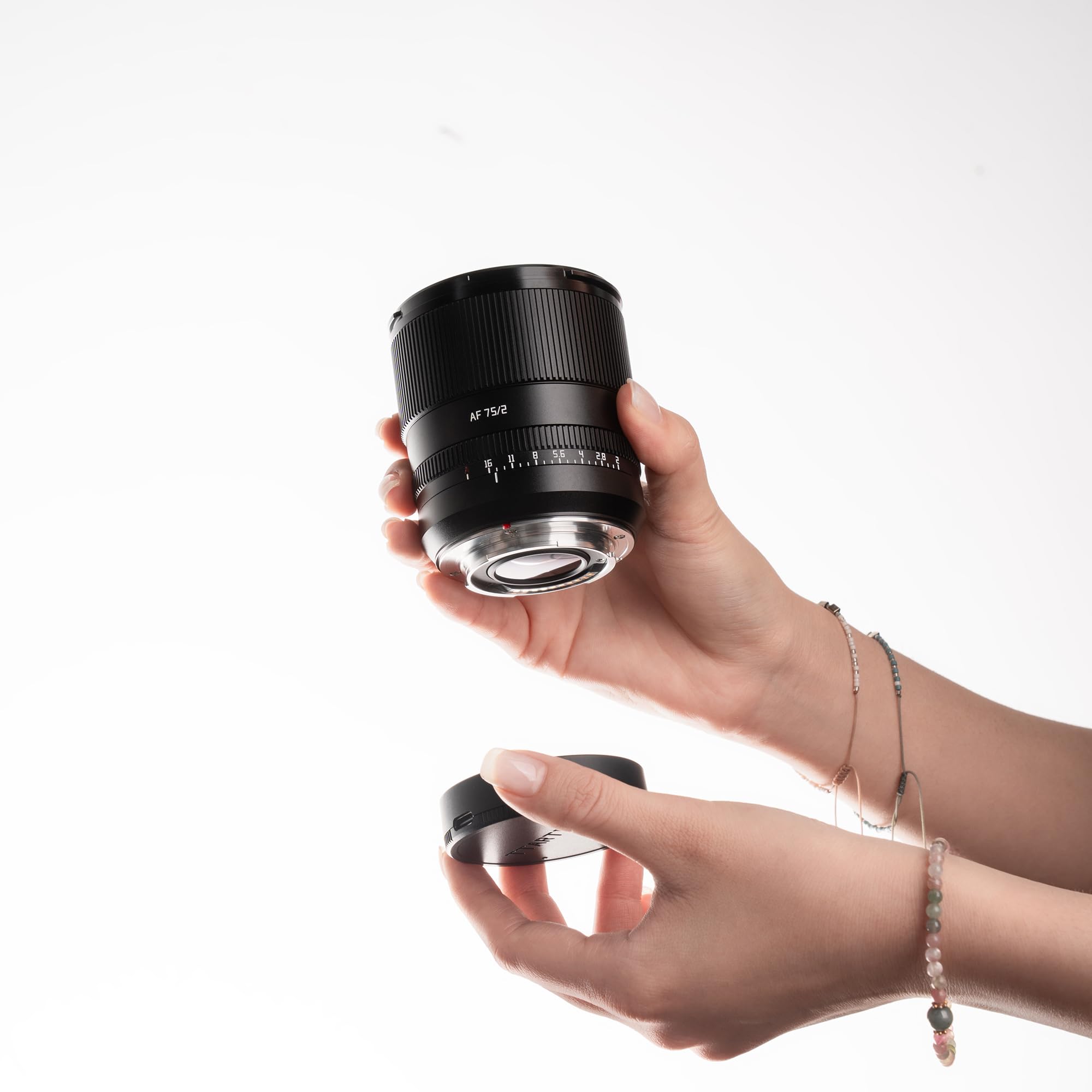 TTARTISAN AF 75mm F2 Lente per Montatura Fuji X Full Telaio Messa a Punto Automatico Lente Ritratto