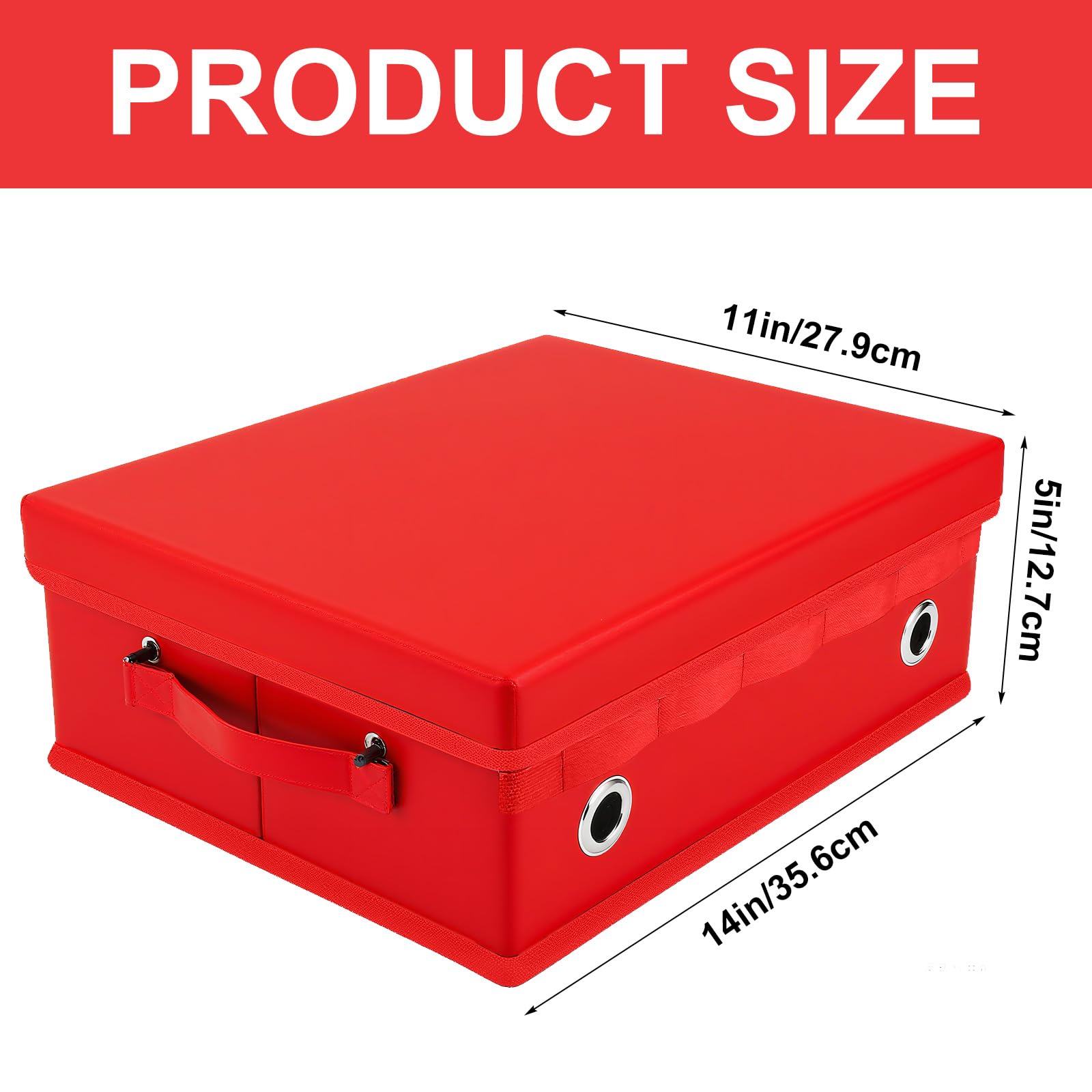 Amazon.com: Cinnvoice 2 Pack Christmas Ribbon Organizer Container