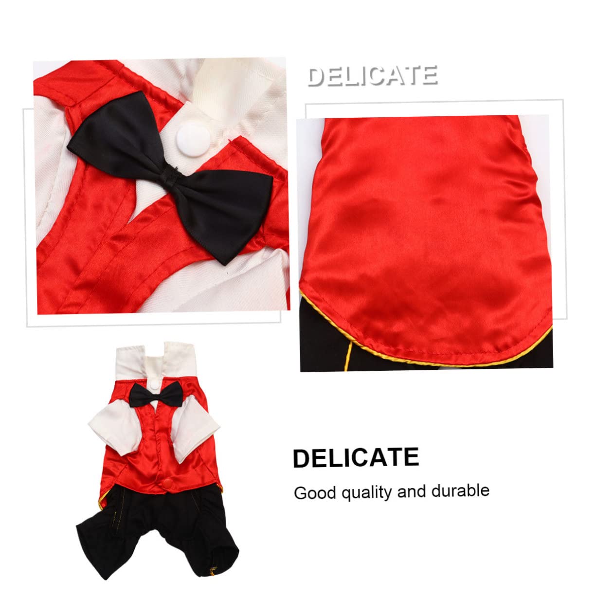 Angoily 2pezzi Costume Per Cani Halloween Vestito Da Vampiro Con Mantello Abbigliamento Per Animali Domestici Taglia Per Festeggiare La Notte Delle Streghe