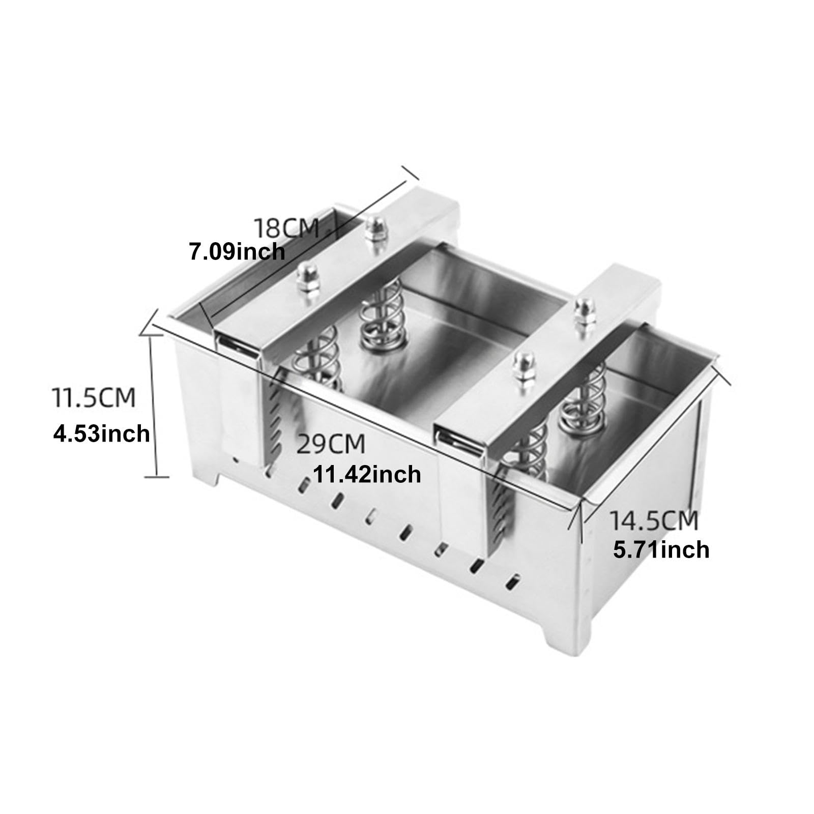 Sharplace Fleischpresse Küchenhelfer Manuelle Vielseitige Fleischpresse Form zum von gekochtem Fleisch für den Haushalt Rind- und Schweinefleisch, 3 Kg