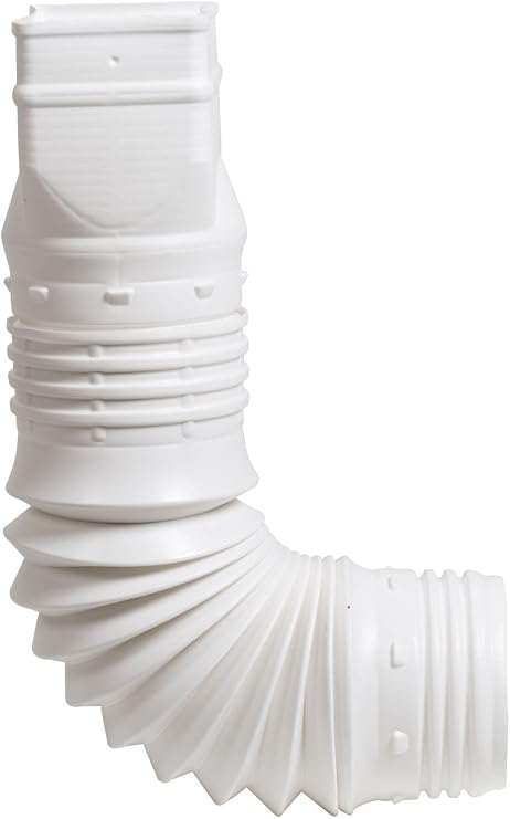 Flex-Drain 53127 Downspout Extension Adapter: Flexible and Easy to Install