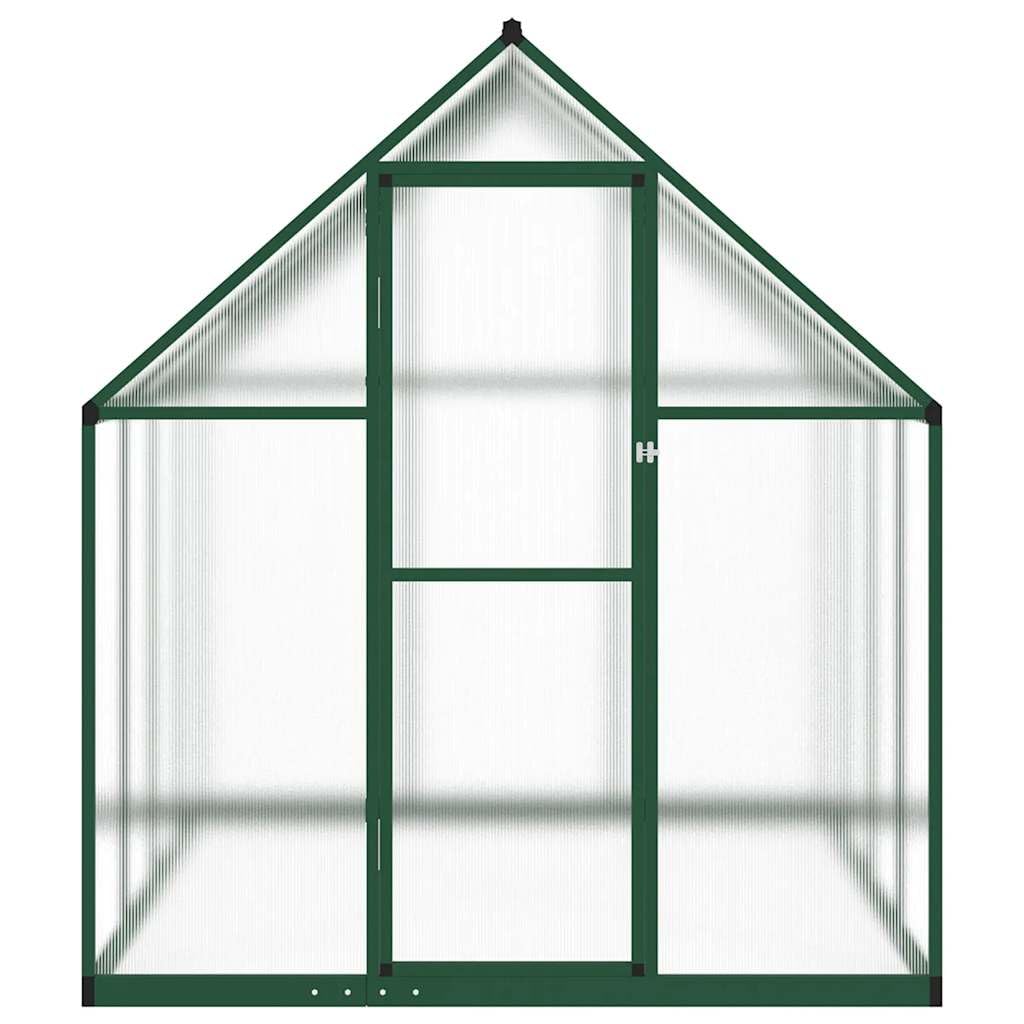 Zielona podstawa Greenhouse Rama 224 x 169 x 195 cm aluminium PC Panels
