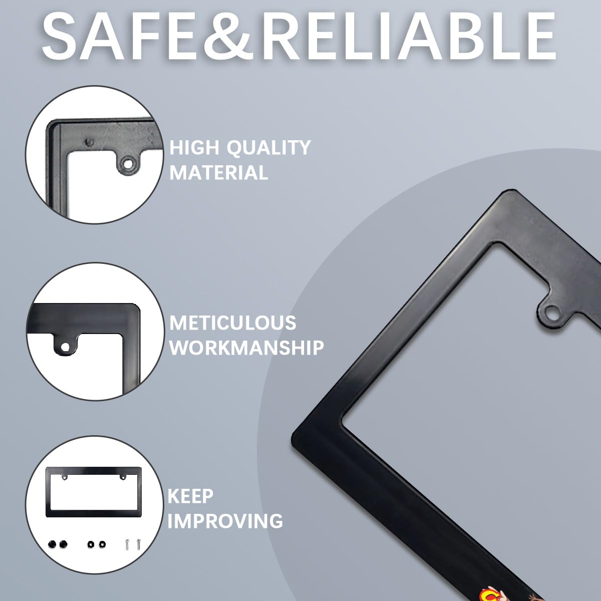 ナンバー おさるのジョージ Amazon.co.jp: ナンバープレートフレーム 2枚入り おさるの