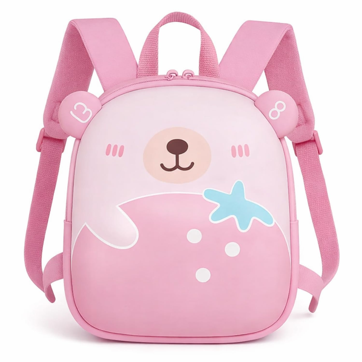 smizzy ; (re)touching lives Smizzy Waterproof Backpack School Bag Cartoon for Kids Boys | Girls | Unisex | Multi-use 2 Compartments Age 2-6 Years Random Color-picture-10