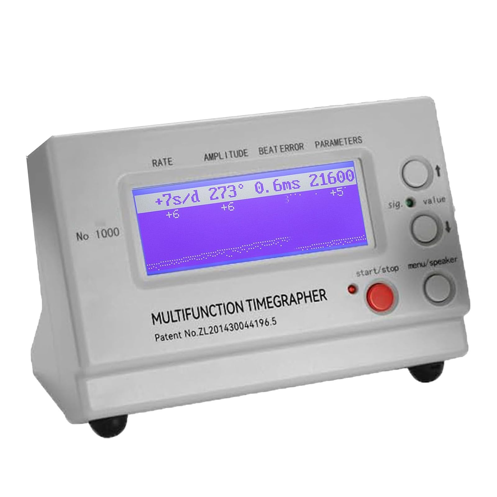Tester Zegarków Timegrapher, Maszyna Do Pomiaru Czasu, Wielofunkcyjny Tester Zegarków, Profesjonalne Narzędzie Do Kalibracji Zegarków Dla Zegarmistrzów Mechanicznych,NO.1000