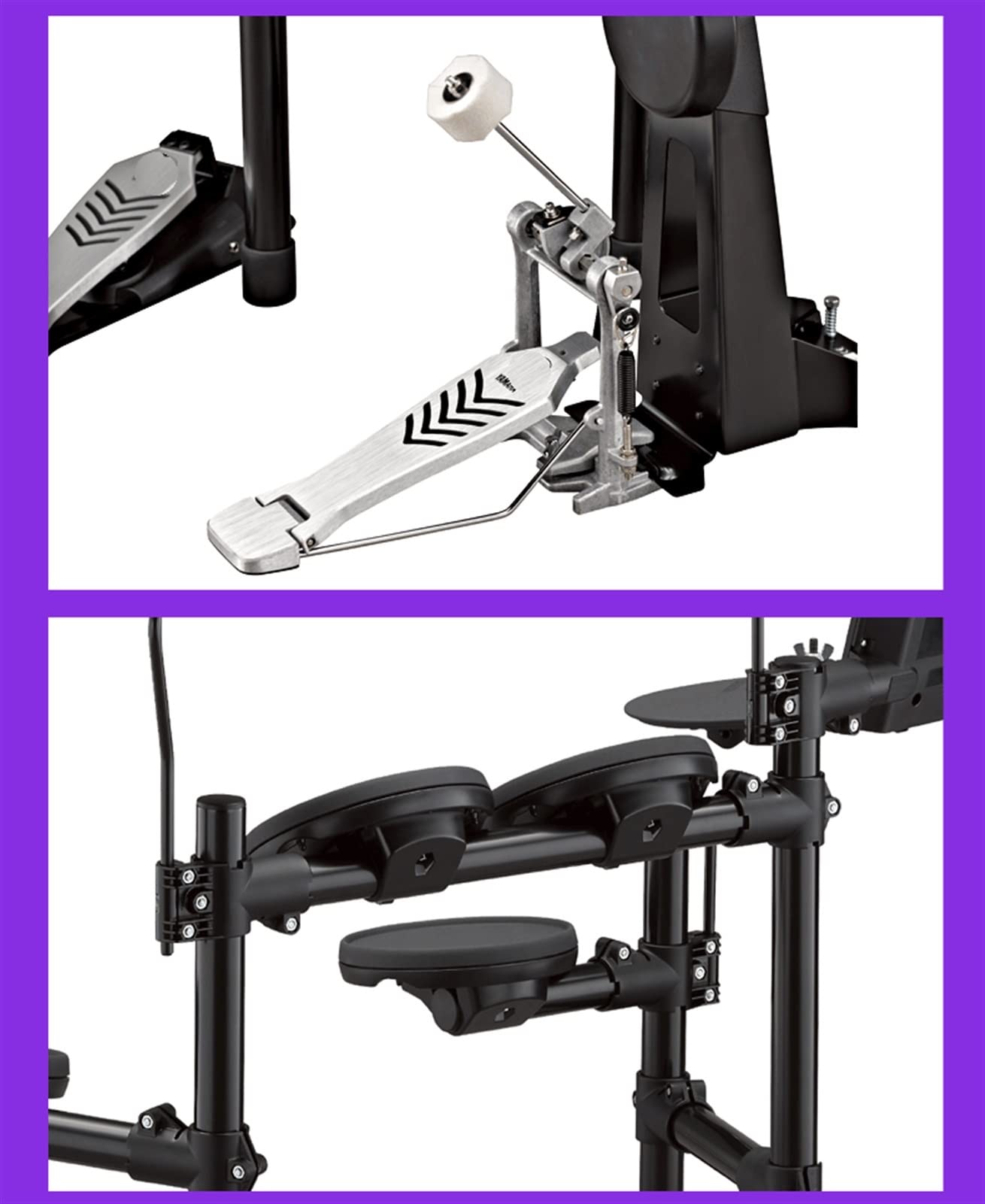 practicar tambor electronico El Electrónico Drum Beginner Professional Drum Kit Instrumento En Casa (Color : 06)