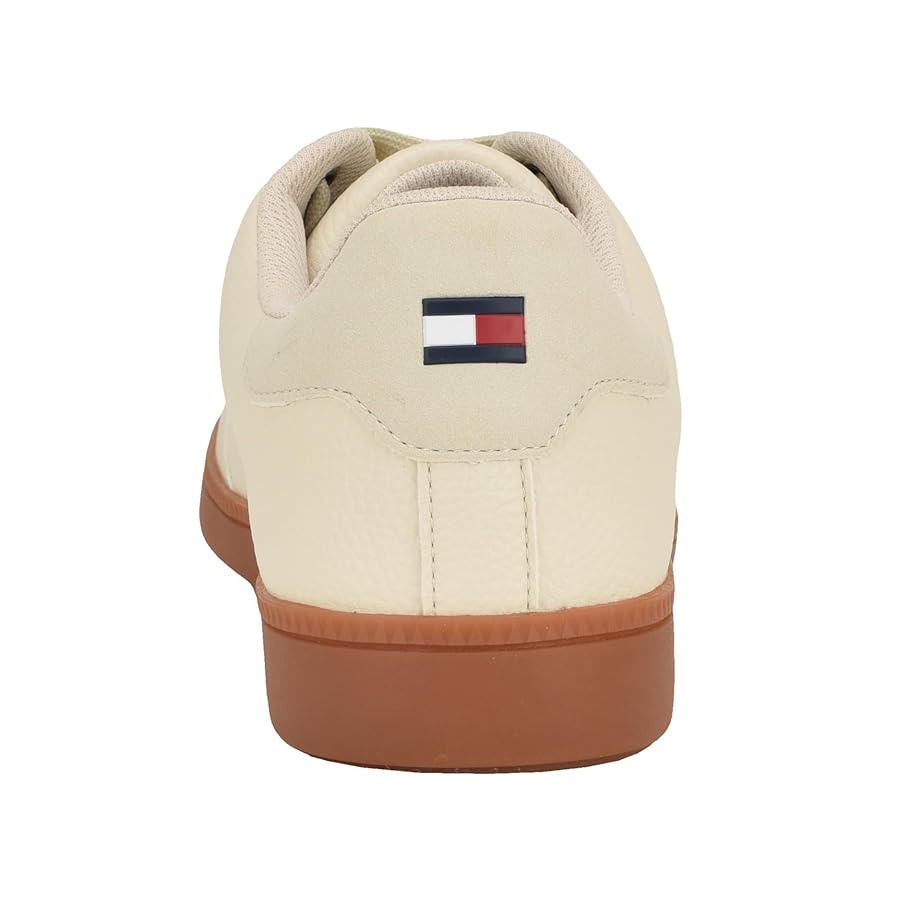 即発★ Hilfige★厚底 Hill White Multi Fabric Sneaker Amazon.com | Tommy Hilfiger Bregan Light Natural/Gum Multi 8