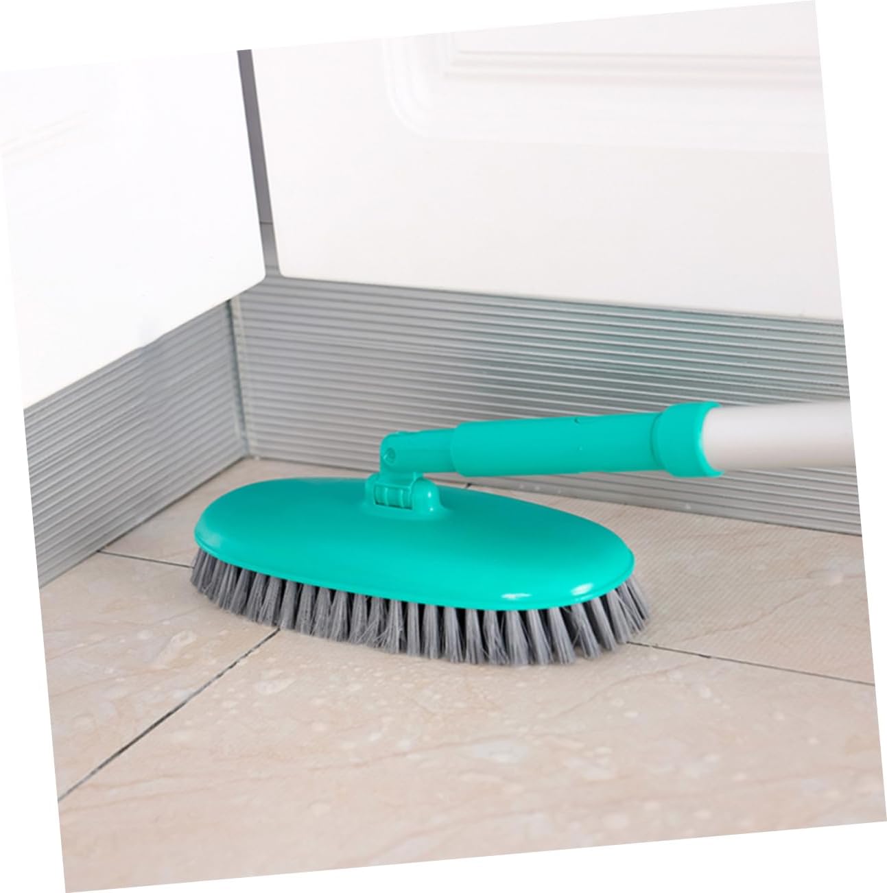 Long Handle Soft Bristle Floor Brush for Tile Cleaning Bathroom Cleaner Brush for Cleaning