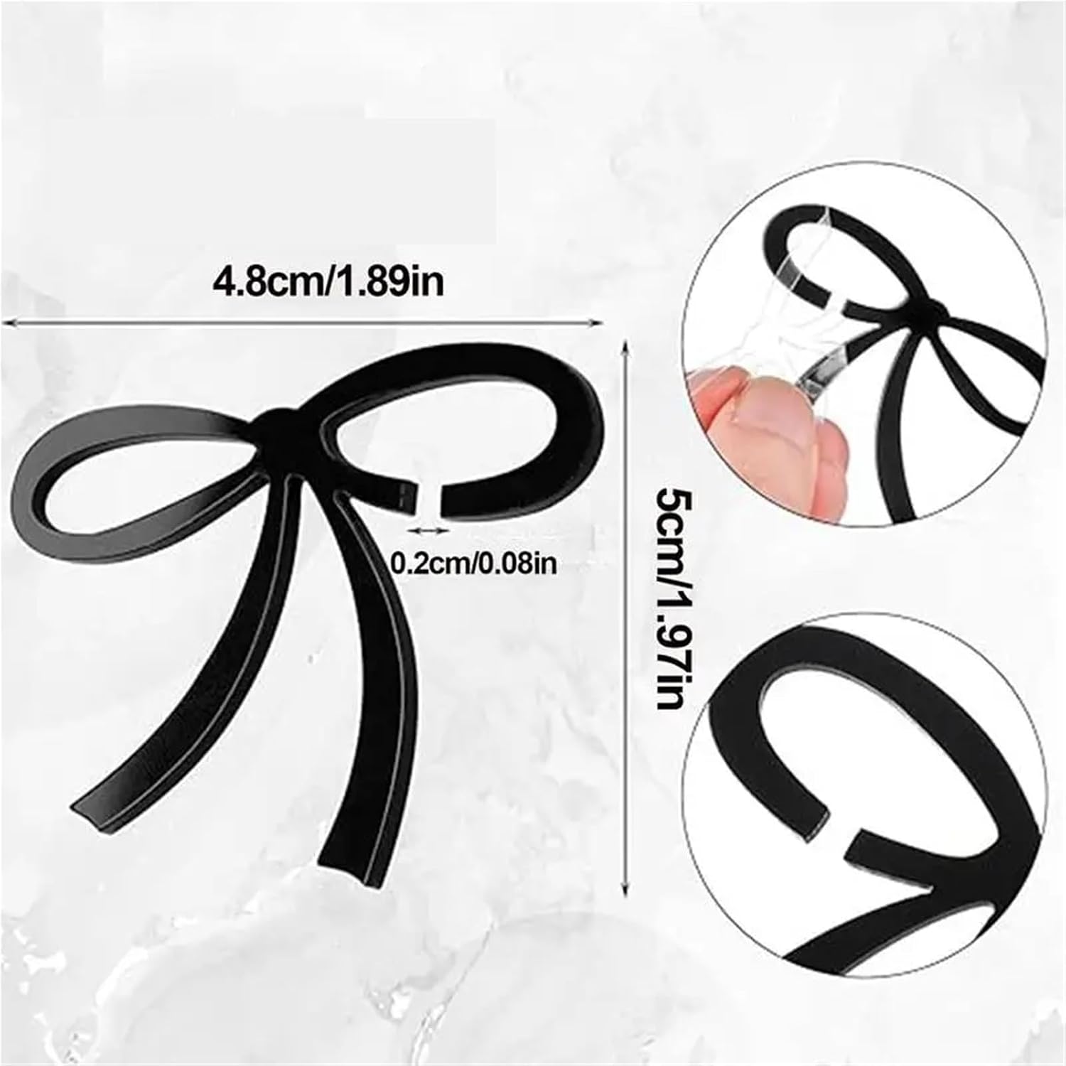 Versatile Wine Glass Markers,150pcs Charm Bow Decoration Decorative Labels for Party Wedding
