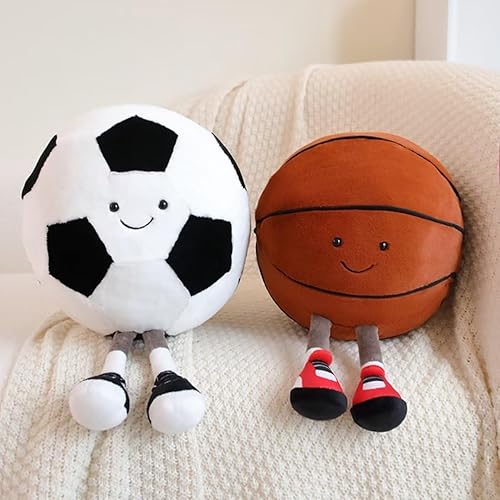 Miniatura 7 de Almohada deportiva de fútbol, almohada deportiva suave, bonita decoración de fútbol, regalos de fútbol para cumpleaños, Navidad (fútbol)