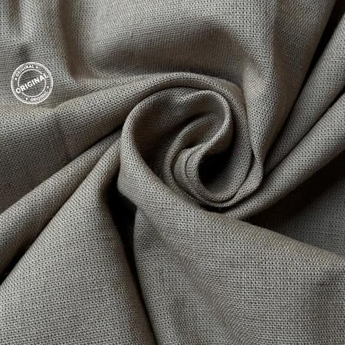 Image of Premium Cotton Flex Fabric for Sewing & Dressmaking | Soft, Breathable, Durable Material | Ideal for Kurtis, Shirts, Dresses, Home Decor & Crafts (Grey, 3.5 Meters)