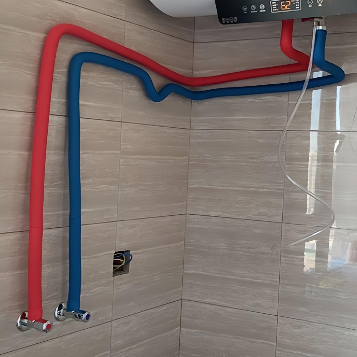 Manicotto Isolante In Schiuma Per Tubi 2M - Attrezzatura Fitness AS